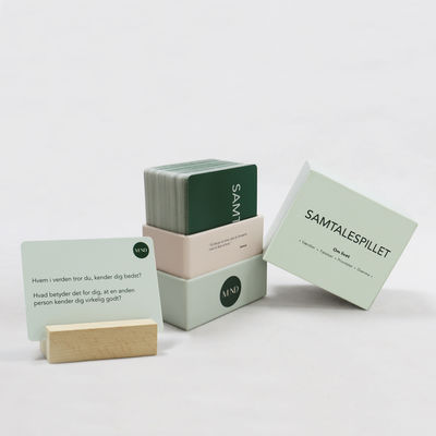 खरीदें Custom Printed Relationship Card Game for Adults Custom Design CMYK/Pantone Colors Entertainment Printing online manufacture