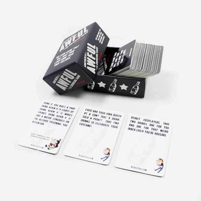 खरीदें Eco-friendly Custom Team Question Discussion Card Game Design Printing Couples Adult Drinking Game Cards online manufacture