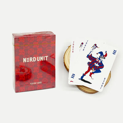 खरीदें व्यक्तिगत पोकर और खेल उपयोग के लिए थोक पर्यावरण के अनुकूल डबल-साइड 57x87 मिमी कस्टम खेल कार्ड online manufacture