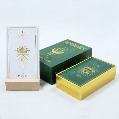 खरीदें अनुकूलित आकार पर्यावरण के अनुकूल टिकाऊ मुद्रण योग्य टैरो कार्ड व्यक्तिगत गेमिंग और उपहारों के लिए online manufacture