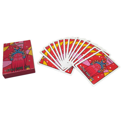 खरीदें निजीकृत पोकर कार्ड वार्निशिंग, 57 * 87 मिमी कस्टम ब्रिज कार्ड Card online manufacture