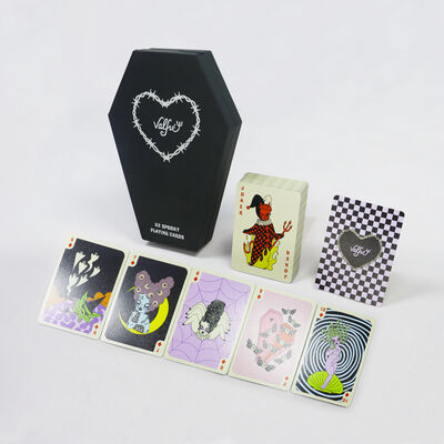 Custom Design Playing Cards with 300/350/400gsm Artpaper and Varnishing/Laminated Finish